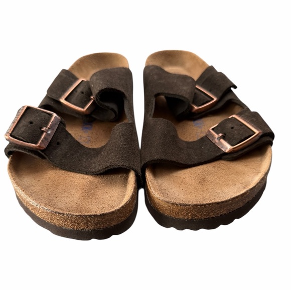 Birkenstock Black Suede Sandals - Picture 2 of 8